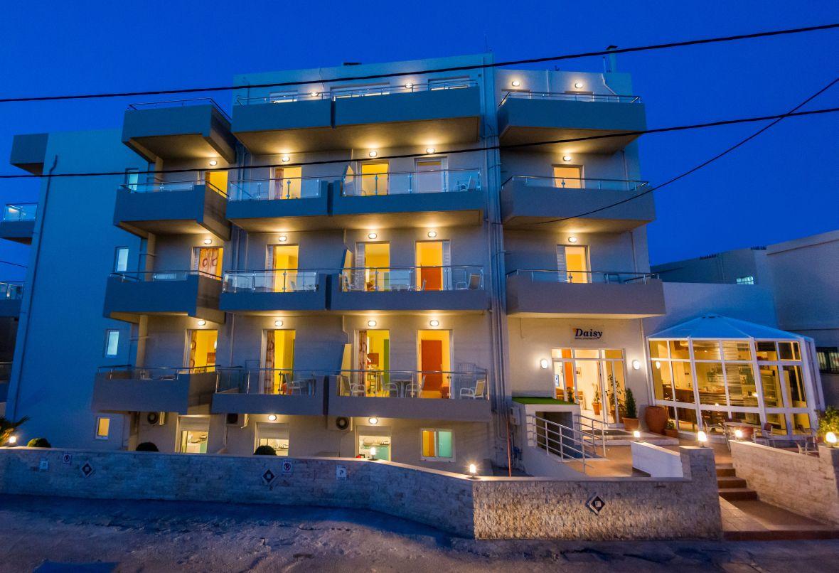 Daisy Hotel Apartments レティムノ エクステリア 写真