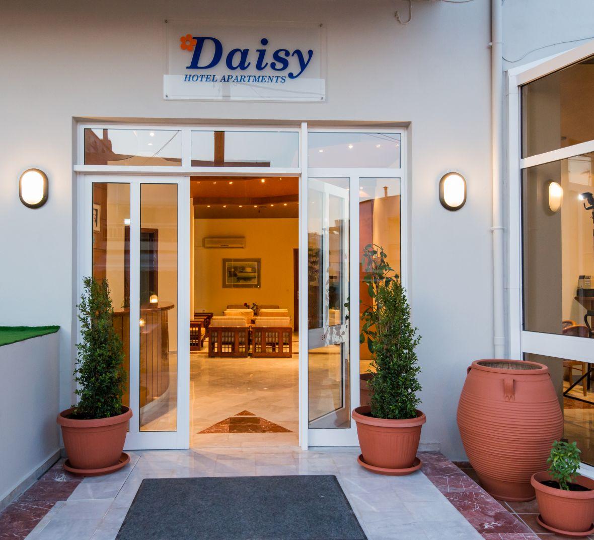 Daisy Hotel Apartments レティムノ エクステリア 写真